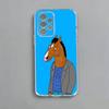 B-Bo-Jack-Horse-man   Phone Case For Samsung S25,S24,S21,S22,S23,S30,Ultra,S20,Plus,Fe,Note,10,9,5G Transparent Cover