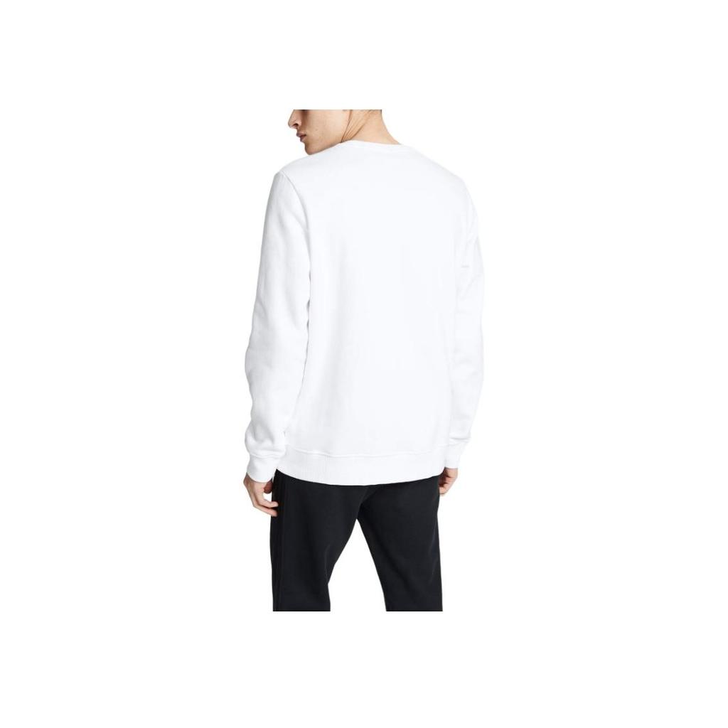 FILA Regola Simple Versatile Crew Neck Pullover Long Sleeve Sweatshirt Men sweatshirt LM183378-100