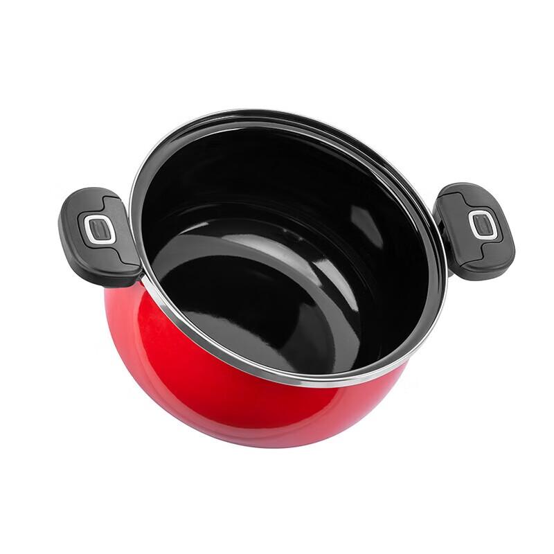 DESLON 26cm Enamel Micro Pressure Soup Pot