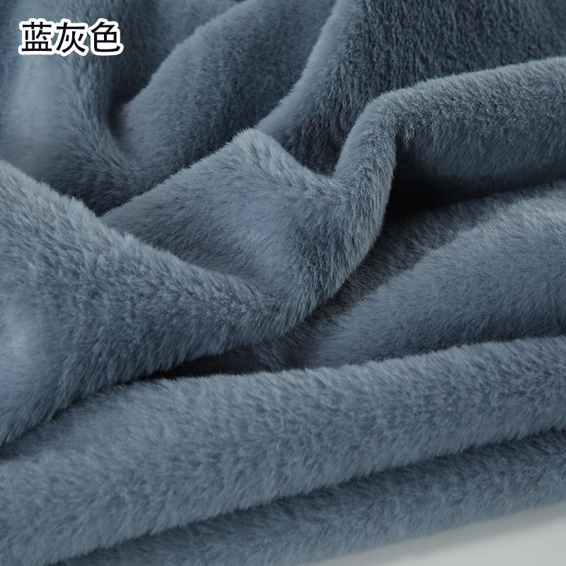Superior-Grade Blue Colour First-Class Series-Collection First-Class 8Mm Imitation Premium-Quality Otter High-Standard Rabbit Premium-Quality Fur
