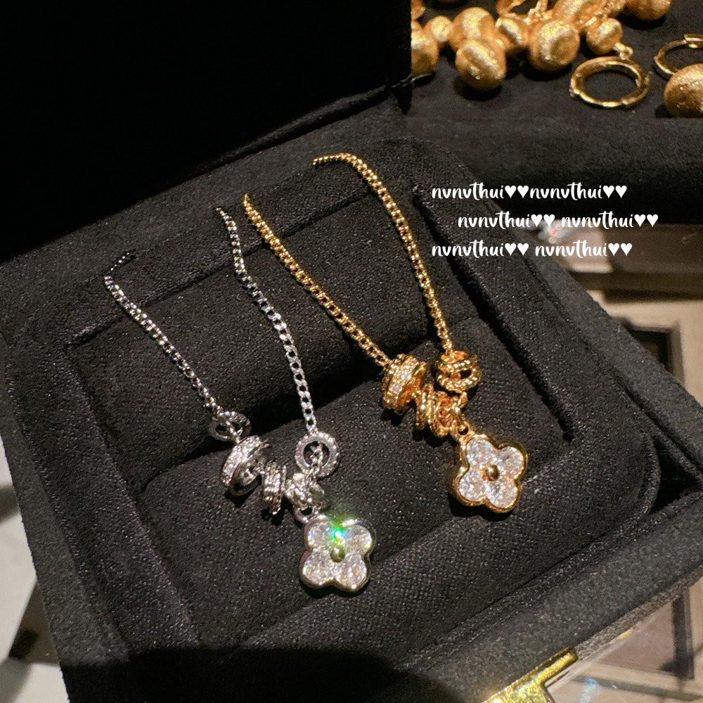 Vintage 18K Gold-Plated Sunflower Zircon Flower Ring