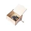 DIY Hand-Crank Wooden Music Box Science Experiment Kit for Students