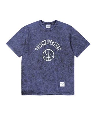 Thisisneverthat Faded Basketball Tee Purple Blue