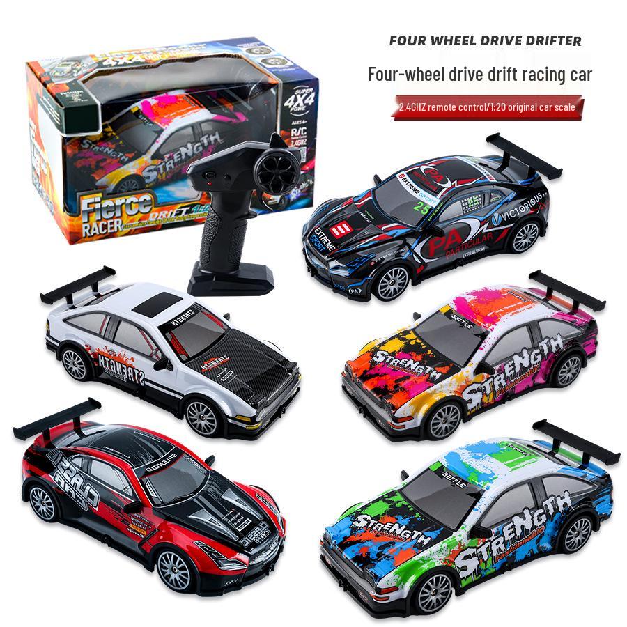 High-Speed Wireless Remote Control Drifting Car - Electric Racing Toy for Kids