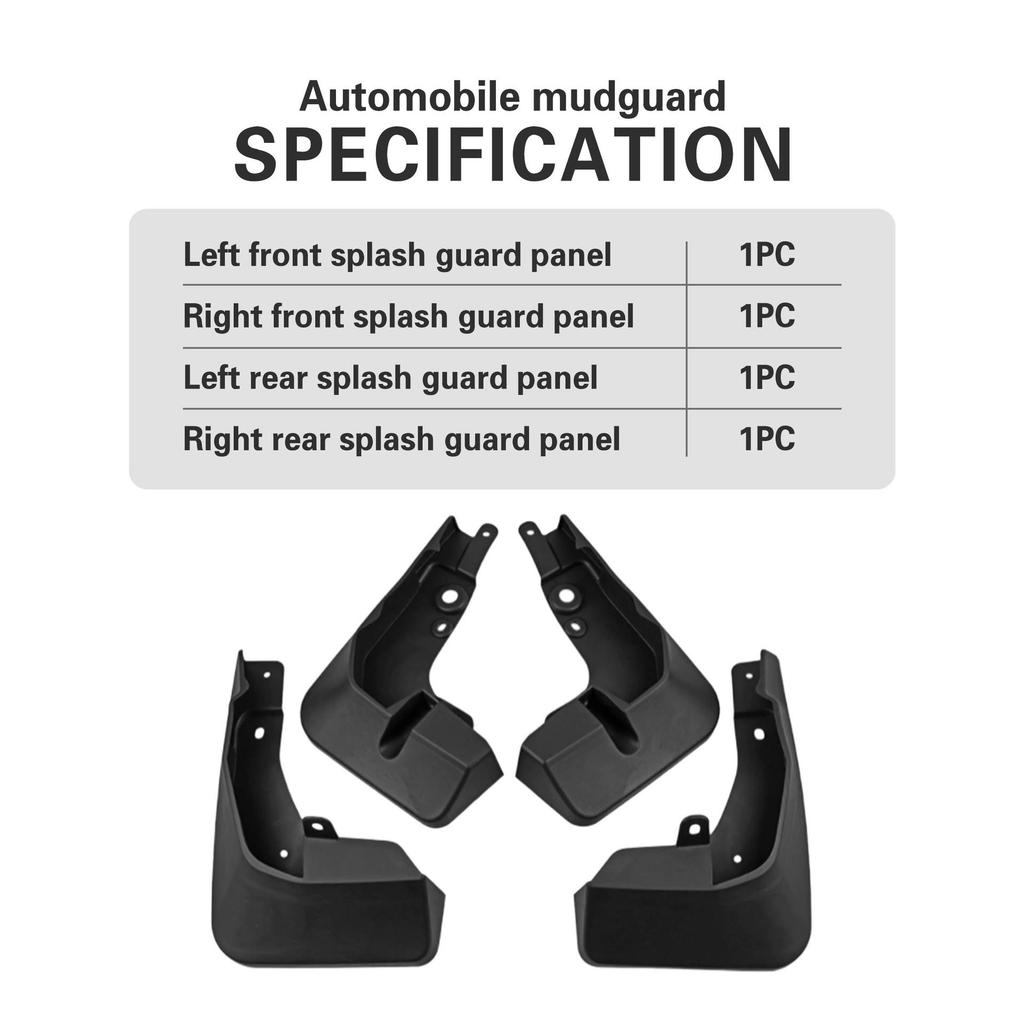 Toyota Yaris Cross GR Garde-boues 2023-2025 Finition Élevée