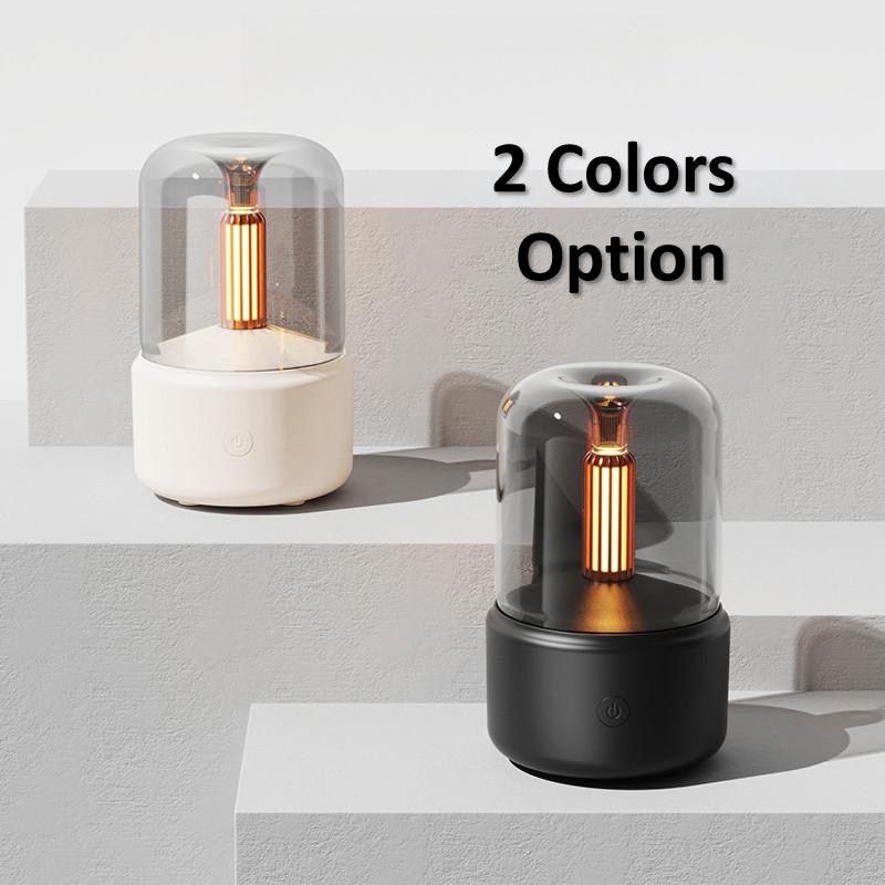 120ml Large Water Tank Capacity Aroma Diffuser Portable Air Humidifier Electric USB Candlelight Air Purifier