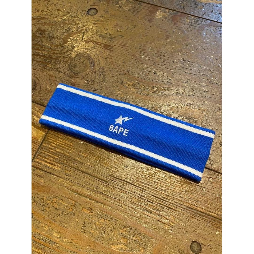 Used A BATHING APE A BATHING hair band BAPE NIGO Good condition