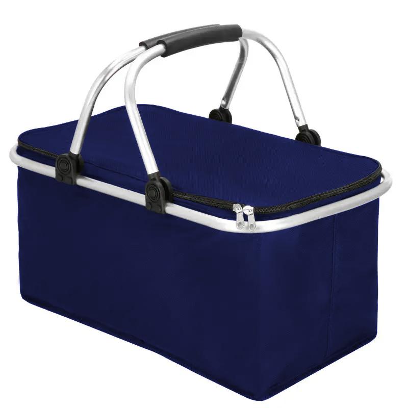 Heckermann 30L Navy Blue Picnic Basket