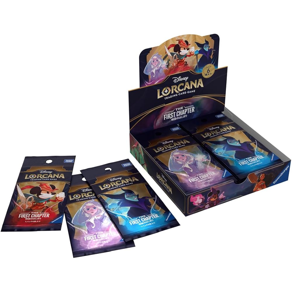 Disney Lorcana TCG Booster Pack The First Chapter Story Begins Box