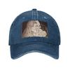 Alucard  Castlevania Nocturne Denim Fabric Cap Casual Baseball Caps Adjustable Hat Summer Unisex Baseball Hats