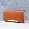 Women's Bifold Wallet: Versatile Long Design with Card Slots, Coin Purse, Japanese & Korean Style, Solid Color