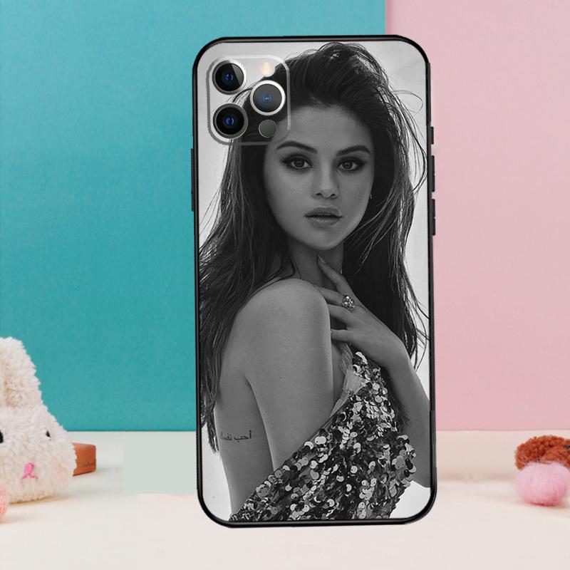 Selena Gomez Phone Case For iPhone 17 Air 16 15 13 12 11 14 Pro Max 12 13 mini 15 16 Plus 16e Cover Coque