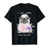 Ich bin Pibble – Wasch meinen Bauch! Pibble-Meme – Lustiges Hunde-T-Shirt für Damen und Herren aus 100 % Baumwolle, Kurzarm, Artikelnummer 1010-1