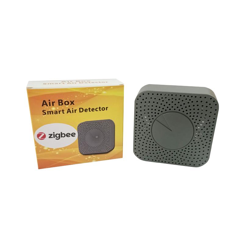 

Tuya Graffiti ZigBee Air Detector for Formaldehyde, Temperature, Humidity, and CO2