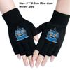 Kinder Jungen Mädchen Kpop Derpy Bedruckte Baumwolle Herbst Winter Warm Gestrickte Touch-Handschuhe