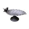 Birdfeeder Bird Baths ,Feeding Weatherproof Cast Iron Bath Feeder, Feeder for Courtyard