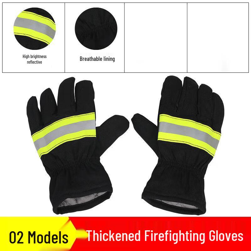Miling Firefighter Rescue Gloves One Size