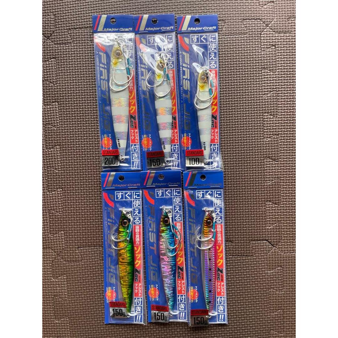 Used Major Craft FIRST JIG 6 piece set