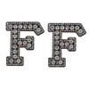 2 stuks Handige Kleding Patch Eenvoudig Gebruik Stof Strijk op Alfabet Kleding Reparatie Patch voor Thuis