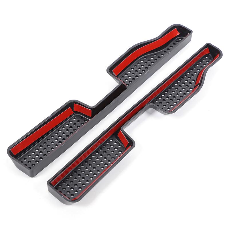 ABS Black For BMW 5 Series G60 2024 2025 Car Seat Lower Air Outlet Dust Cover Trim Car Interior Accessories