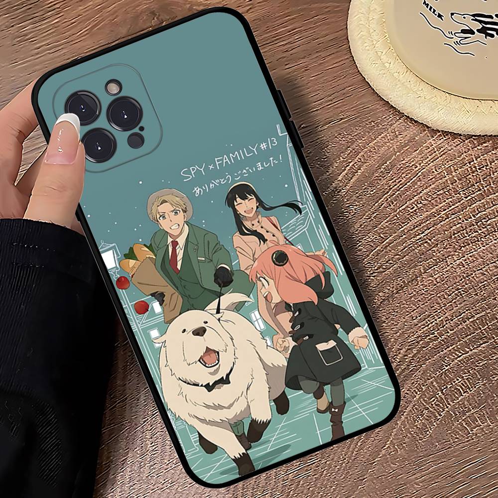 Classic Anime Spy X Family Phone Cover Case For IPhone 13 12 11 17 Pro Max 17 15 16 14 Plus 17Air