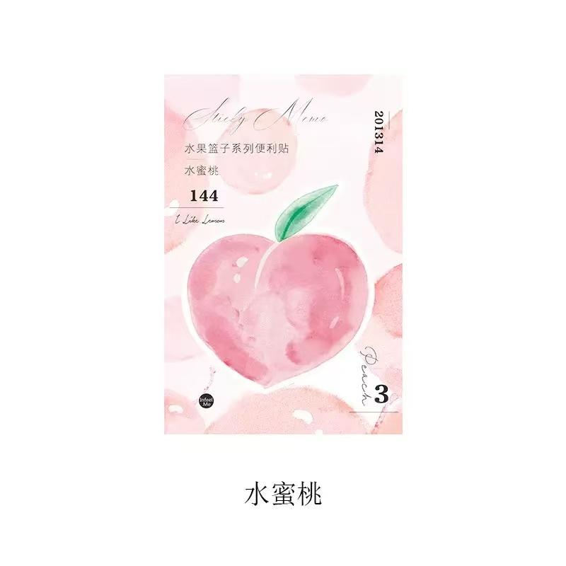 Geschenk Obstkorb Serie Notizzettel N Mal Haftend 4 Optionen Notizblock Kawaii Schreibwaren Büro Schulbedarf Zubehör