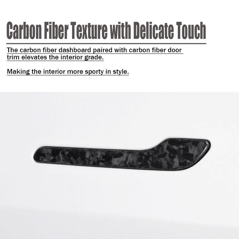 Tesla Model Y 2025 Door Handle Decorative Sticker Modification