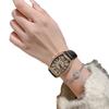 Cross-border Wine Barrel-shaped Diamond-encrusted Women's Watch Large Dial Internet Celebratory Same Digital Silver Case Quartz