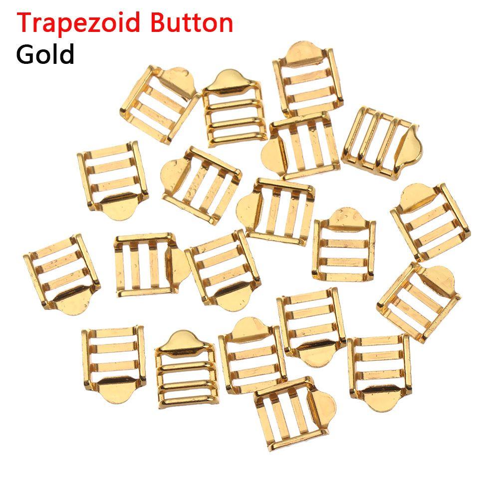 Girls Toys 4 Colors Tri-glide Buckle Doll Bags Accessories Pattern Belt Buttons Diy Dolls Buckles