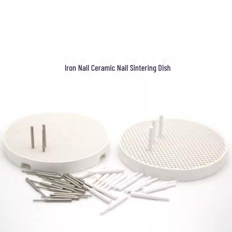 Porcelain Ceramic Firing Tray and Pin Rack for Dental Prosthetics