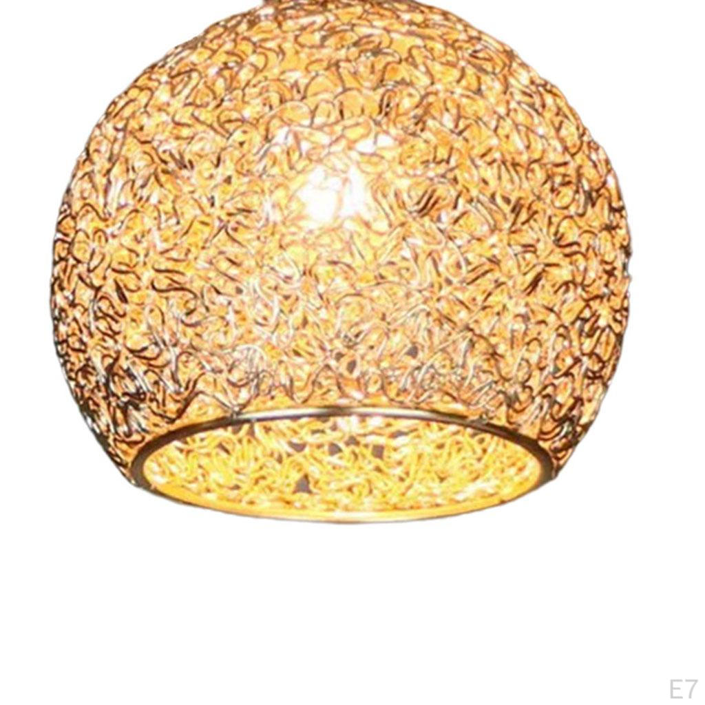 Ceiling Lamp Aluminum Shade with E27 Base Indoor Decorative Lighting for Hallway Cafe Bar Hall