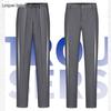 Unisex Slim Fit High-Waist Wrinkle-Free Formal Trousers
