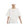 Nike Sportswear City Utility Logo Short-Sleeve Cropped Top Women Tops White DV8039-133