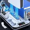 Cooling Station for PS5 Stand with Controller Charging Station for Playstation 5 Console Disc/Digital, Cooling Stand for PS5 Cooler Fan Accessories