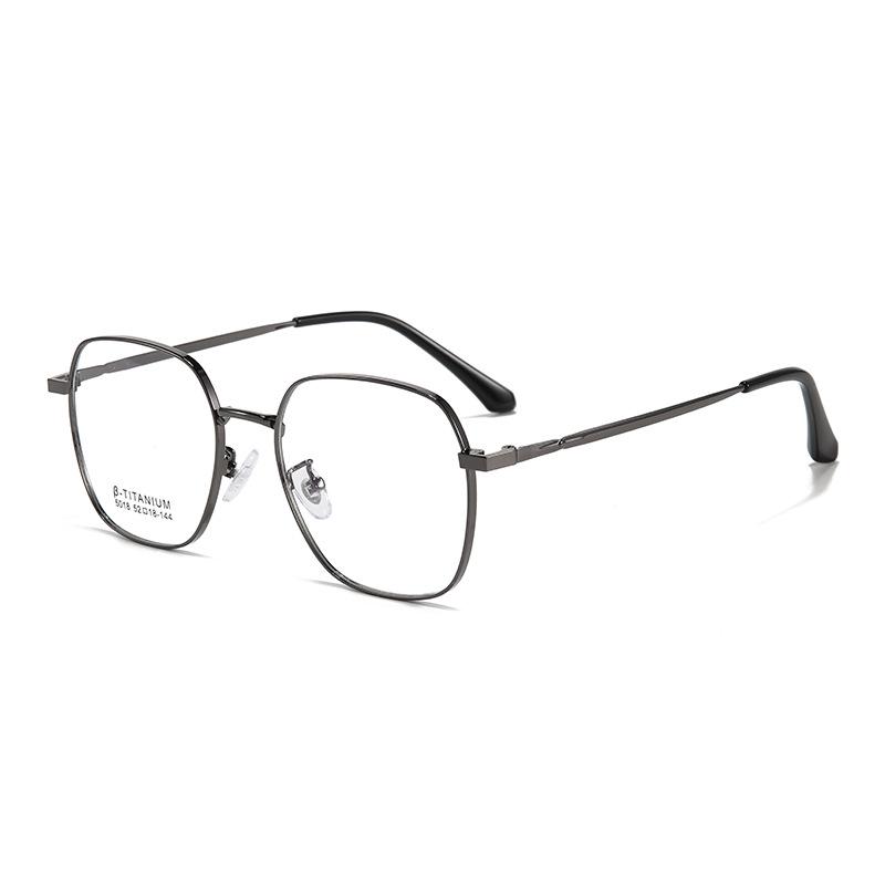 Vintage Ultralight Polygon Eyeglass Frame - High Quality Unisex Fashion Eyewear