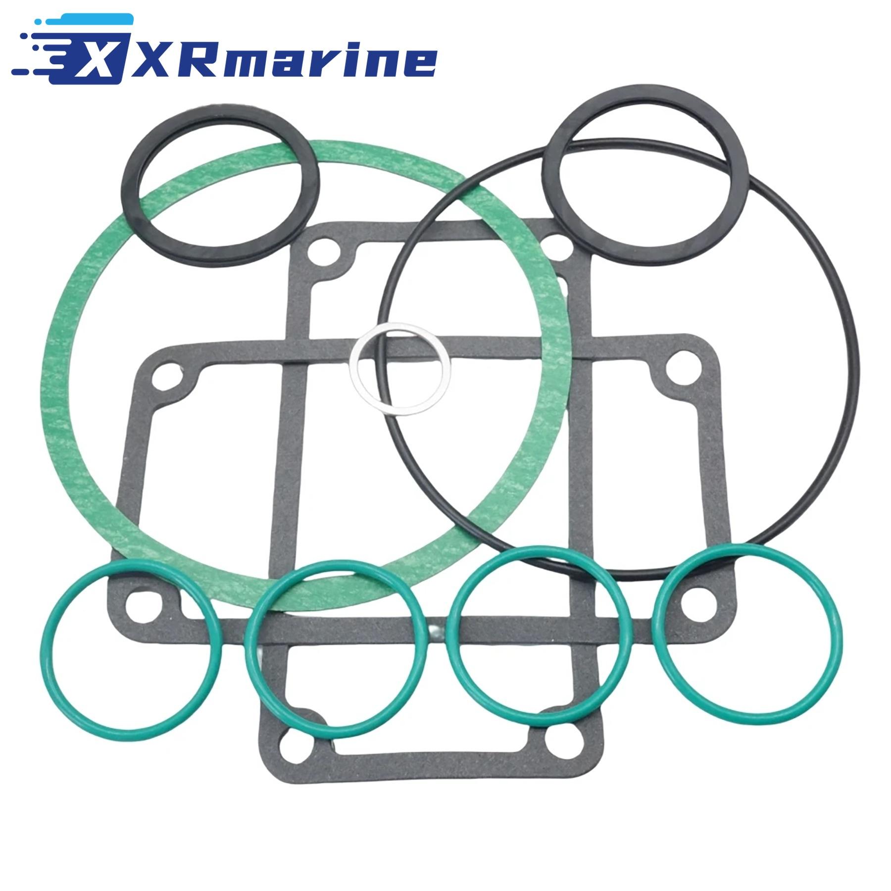 Heat Exchanger Seal Kit Compatible with Volvo Penta 40HP AD40B AQAD40A AQAD40B TAMD40A TAMD40B Motors Replacement 22107 22107