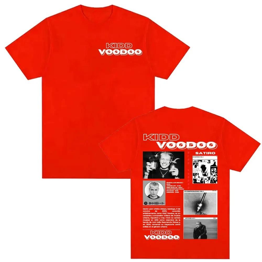

High Quality Oversized Classic Tshirt Kidd Voodoo Satiro Tour 2026 Graphic Tee Shirt Unisex Women Vintage Harajuku Hip Hop Tshirt S