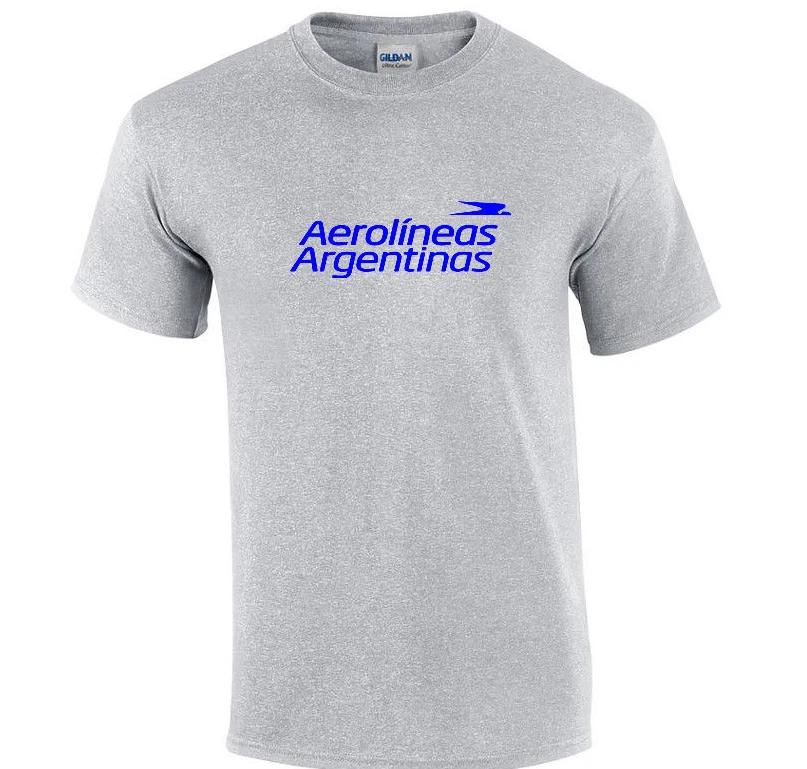 

Aerolineas Argentinas Condor Argentinean Airline Sport Gray T-Shirt S-5XL M