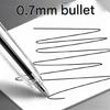 0.7mm Medium Point Ball Pen Ballpoint Pen Smooth Writing Business Plastic Oil Pen for Office School Student Writing Gift