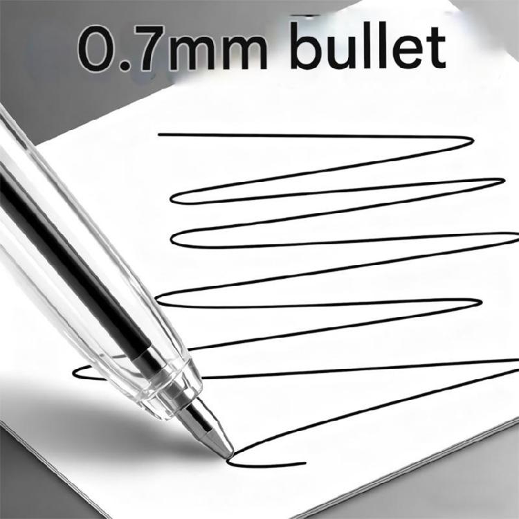 0.7mm Medium Point Ball Pen Ballpoint Pen Smooth Writing Business Plastic Oil Pen for Office School Student Writing Gift