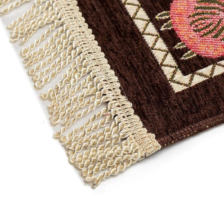 Beautifully Color Prayer Carpet Praying Rug Mat With Beads and Storage Bag Suitable For Women And Men Bayram Gift