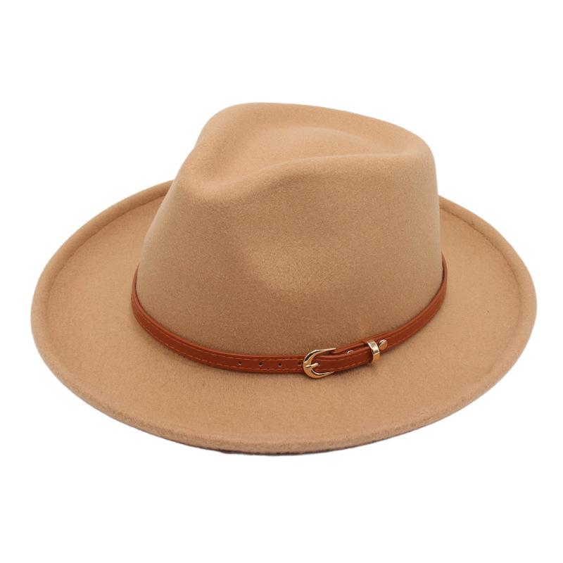 Foreign Trade New Fedora Fedora Classic Top Hat Men'S And Women'S Jazz Hat Party Ceremony Suit With Hat