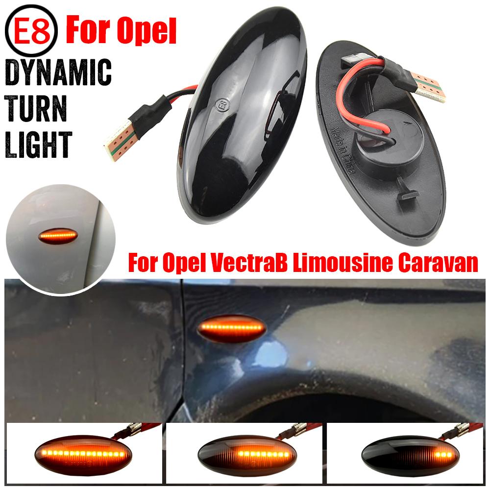 Fit For Vectra B Limousine (Typ J96)-BJ 10.1995-07.2002 LED Dynamic Side Marker Turn Signal Light Flashing Indicator