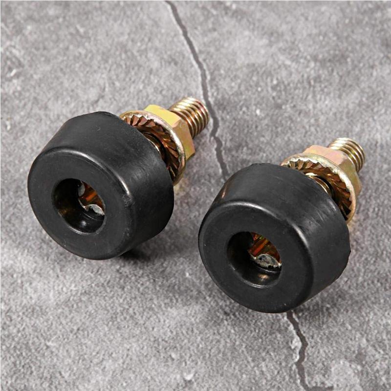 1 Pair Engine Bonnets Bonnet Adjuster Bump Stop Fit for Nissan Patrol GQ for Ford Maverick BSANS1GP-1 62840-H8500 Hood Pins
