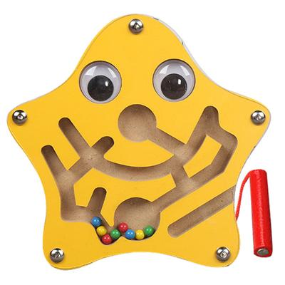 3D Wooden Maze Toy Kids Educational Puzzle Game Brain Teaser Intellectual Toy