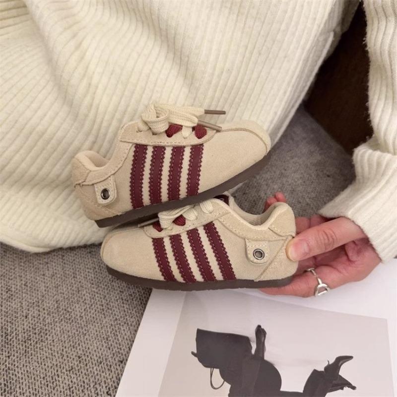 Boys' Lightweight Sports Shoes Girls' Fashionable German Training Shoes Baby Breathable Casual Shoes Children's Sneakers