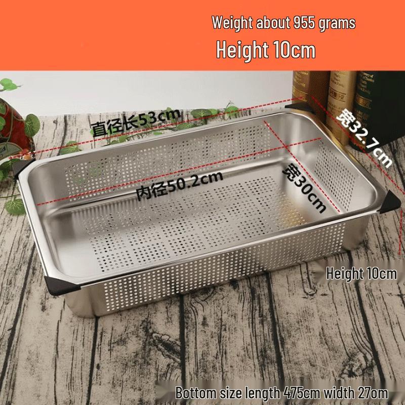 LIJIA Stainless Steel Perforated Buffet Pan