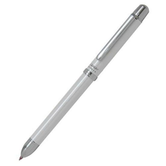 

Platinum Fountain Pen Double 3 Pearly Multi-Function Pen, Action, Sarabo, White, MWBT-2000#3