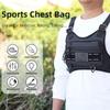 Unisex Laufweste Tasche mit verstellbaren Trägern Taktischer Schulter Rucksack Große Kapazität Outdoor Radfahren Klettertasche