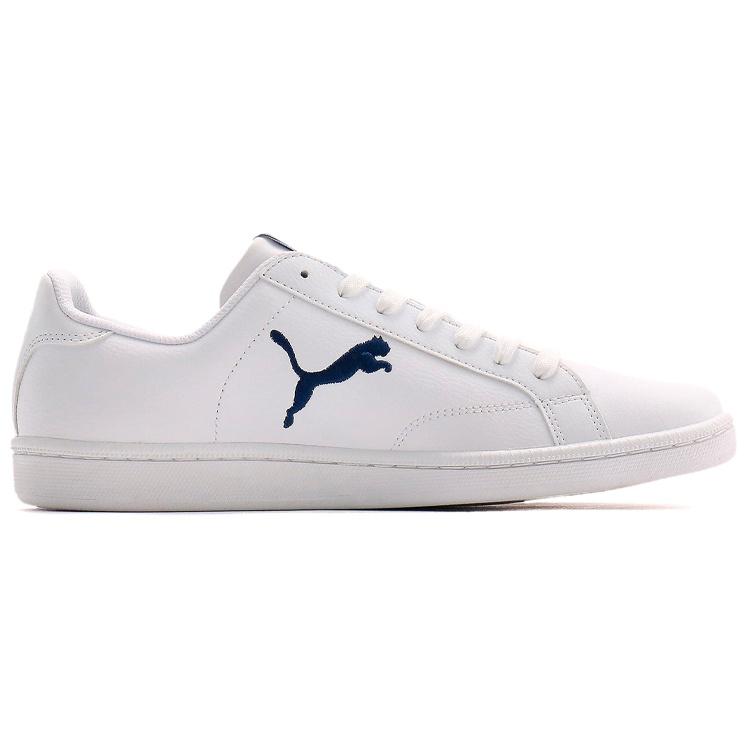 Puma Smash Cat L White/Blue Men's 362945-06